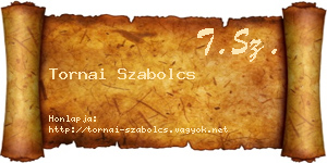 Tornai Szabolcs névjegykártya